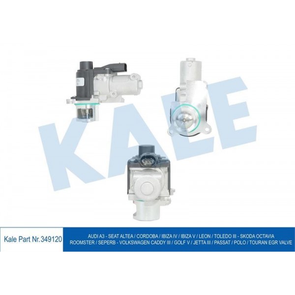KALE OTO RADYATÖR 349120 EGR VALFI A3 1.9 TDI 2.0 TDI 03-