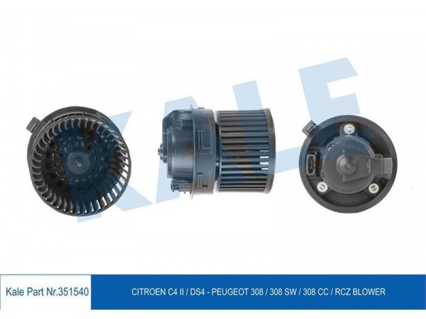 KALE OTO RADYATÖR 351540 KALORIFER MOTORU 308 08-