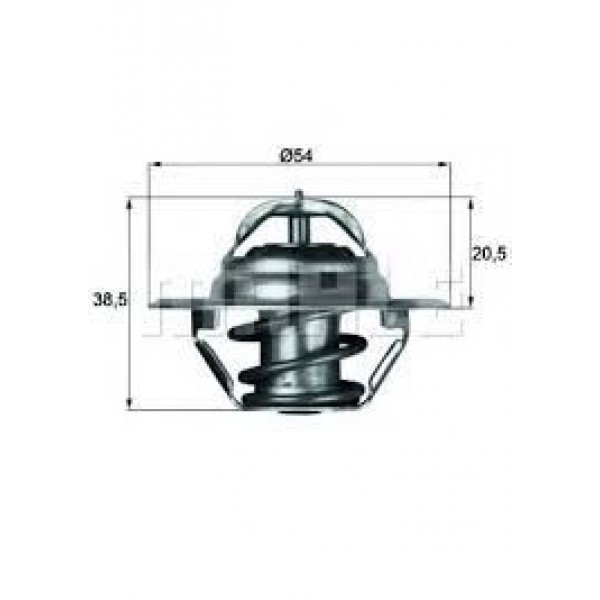 MAHLE TX12282 TERMOSTAT ASTRA G VECTRA B ZAFIRA A B 2.2 16V VECTRA C SIGNUM 2.0 2.2 16V ZAFIRA 82°C