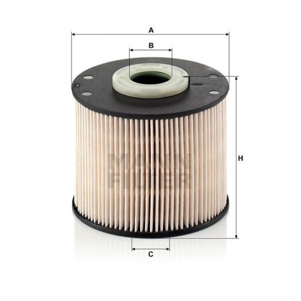 MANN PU927X MAZOT FILTRESI SCUDO / 307 407 3008 / C4 C5 / CMAX FOCUS II 2.0 HDI 2.0 TDCI
