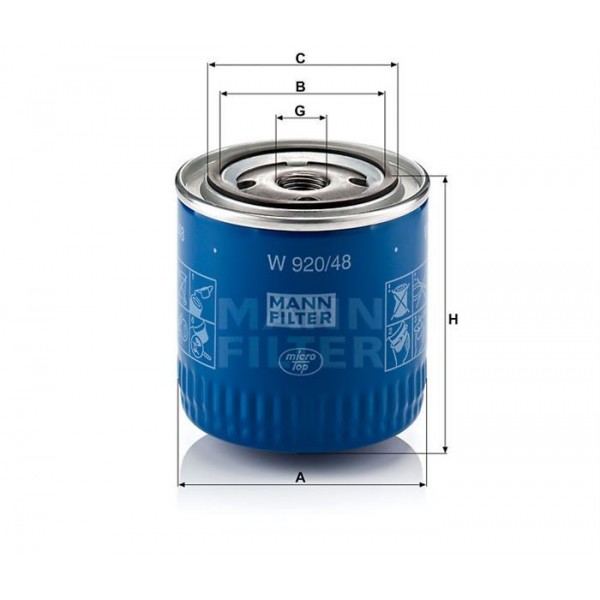 MANN W92048 YAG FILTRESI NAVARA 05-