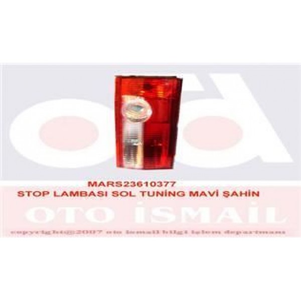 STOP LAMBASI SOL M131 TUNING MAVI SAHIN