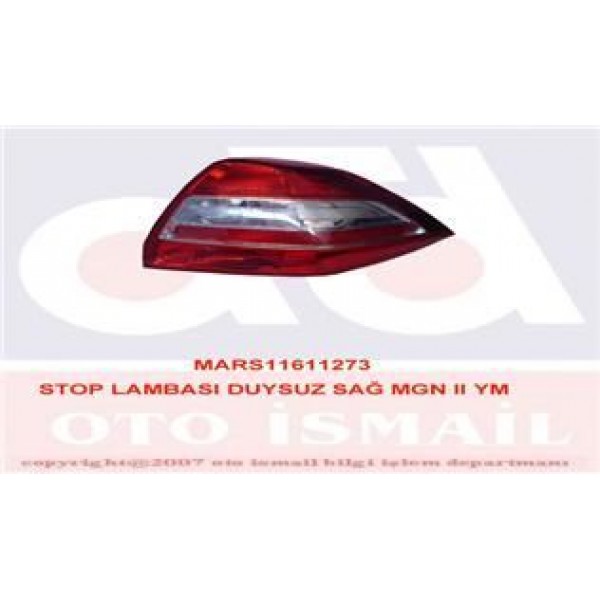 MARS 611273 STOP LAMBASI SAG MEGANE II 05-
