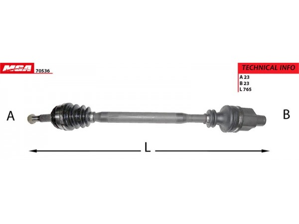 MGA 70536 AKS SAG ABS LI LOGAN 04-