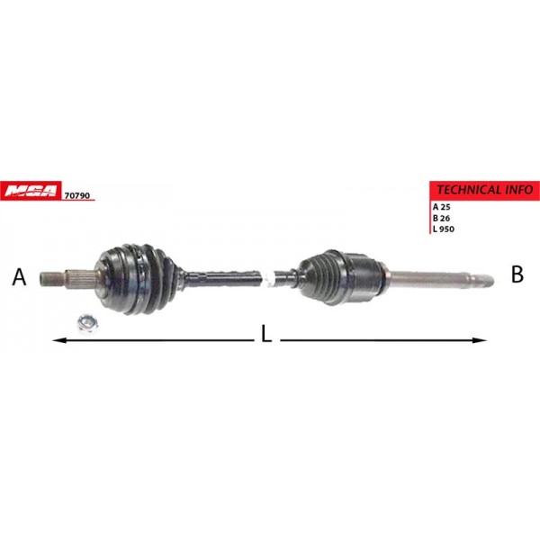 MGA 70790 AKS SAG DUSTER 10-