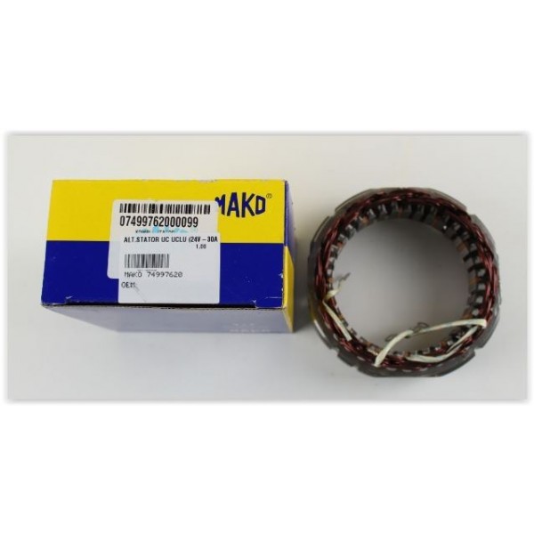 MAKO 74997620 ALT.STATÖR UC UÇLU 24V 30A ALTERNATÖR KONJEKTÖRÜSUZ TUM AL