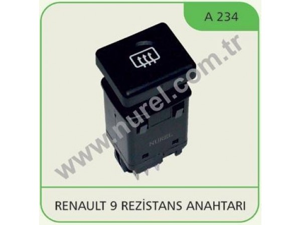 NUREL A234 REZISTANS ANAHTARI R9