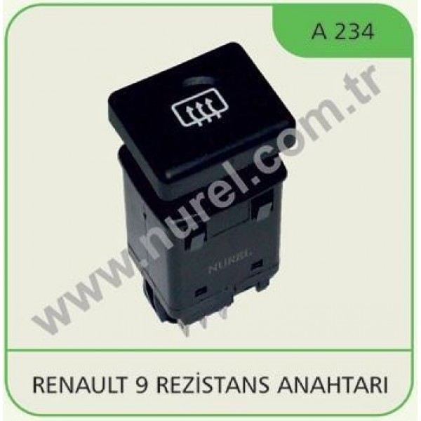 NUREL A234 REZISTANS ANAHTARI R9