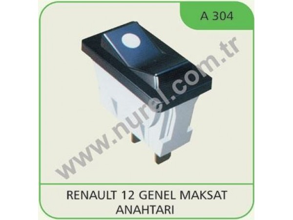 NUREL A304 GENEL MAKSAT ANAHTARI R12