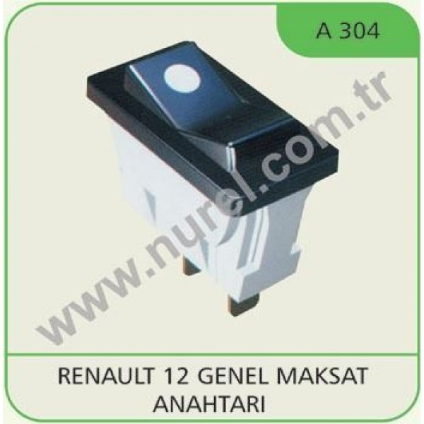 NUREL A304 GENEL MAKSAT ANAHTARI R12