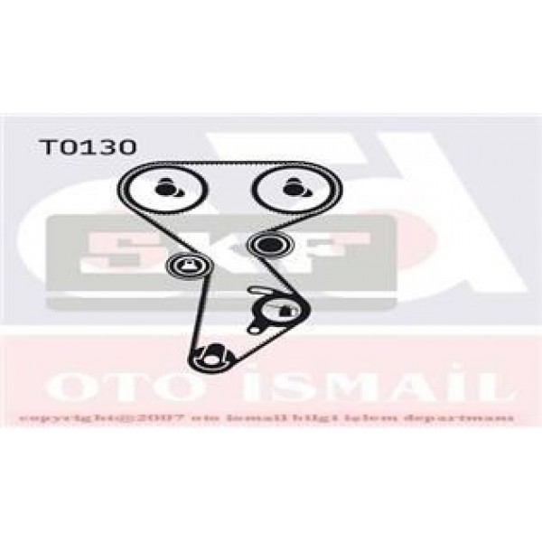 SKF VKMA02242 TRIGER EKSANTRIK GERGI SETI PALIO ALBEA DOBLO MAREA BRAVA BRAVO 1.6 16V