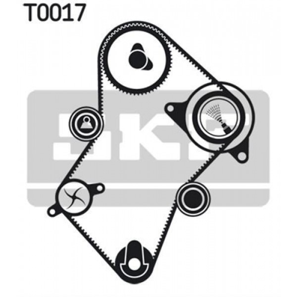 SKF VKMA03241 TRIGER EKSANTRIK GERGI SETI DUCATO / PARTNER EM EXPERT BOXER / BERLINGO EM JUMPY 1.9D XUD9 1.9TD
