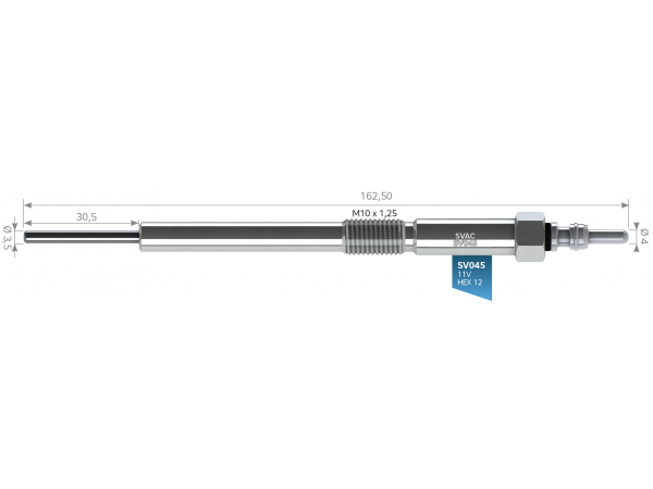 SVAC SV045 ISITMA KIZDIRMA BUJISI ACCORD 2.2 CTDI CRV 2.2 CTDI 12291-RBD-E01 GX4161