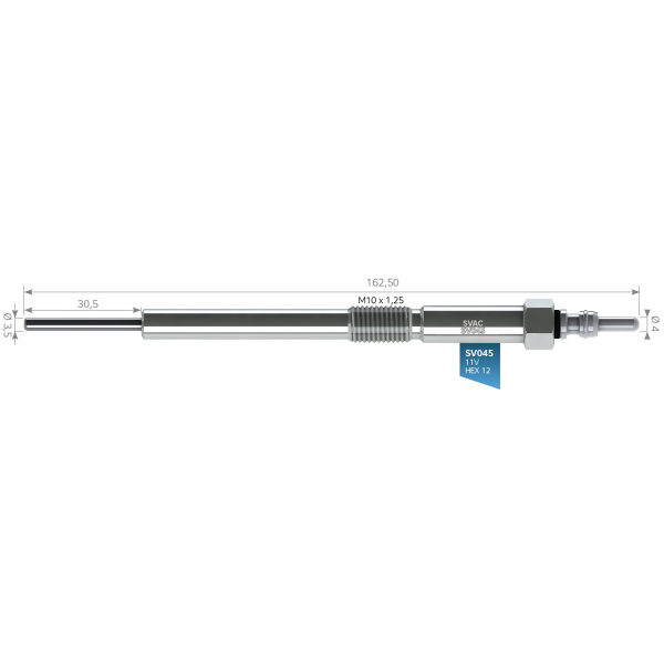 SVAC SV045 ISITMA KIZDIRMA BUJISI ACCORD 2.2 CTDI CRV 2.2 CTDI 12291-RBD-E01 GX4161