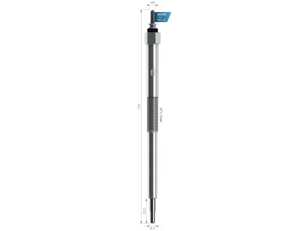 SVAC SV076 ISITMA KIZDIRMA BUJISI PICK-UP SKY STAR YD25 XTRAIL 11065-AD200 GJ262NI