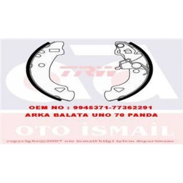 TRW GS8566 KAMPANA BALATA UNO 70 PANDA 86-