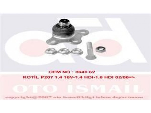 TRW JBJ738 ROTIL 207 208 1007 / C2 C3 II PICASSO PLURIEL DS3