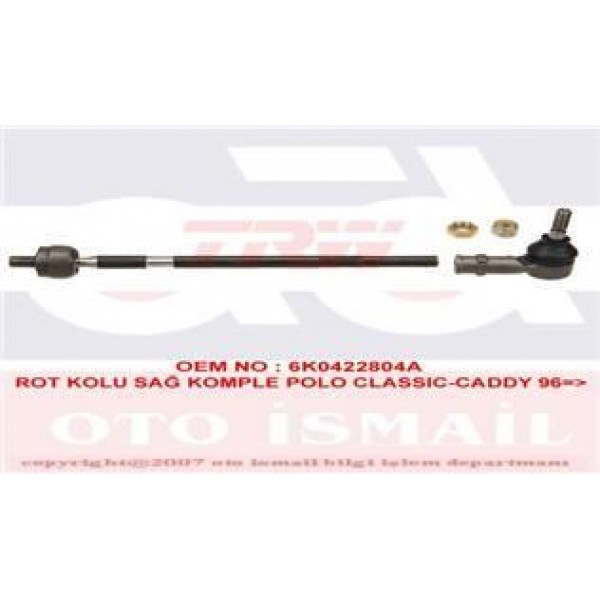 TRW JRA234 ROT MILI SAG POLO CLASSIC CADDY CADDY II 95-