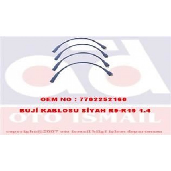 ÜNÜVAR 160 BUJI KABLOSU R9 BROADWAY FAIRWAY R11 R19 R21