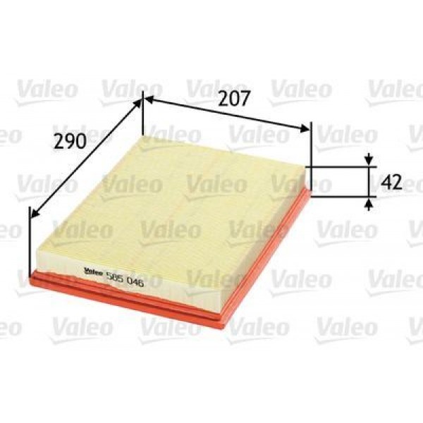 VALEO 585046 HAVA FİLTRESİ OPEL CORSA C 1.2 16V / 1.0 12V