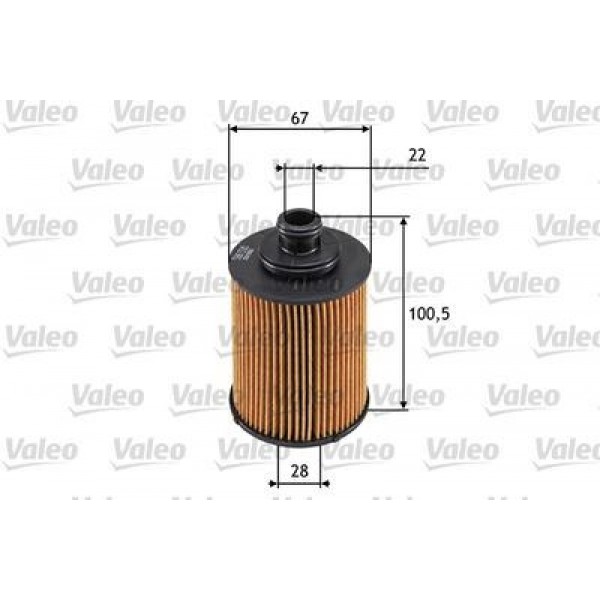 VALEO 586530 YAĞ FİLTRESİ PUNTO II-PALIO-ALBEA-DOBLO-BRAVO-TIPO-ASTRA H-CORSA C-D 1.3CTDI 05-