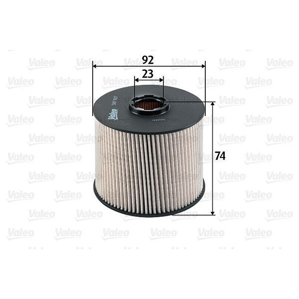 VALEO 587927 YAKIT FİLTRESİ (MAZOT) FORD S-MAX 2.0 TDCI