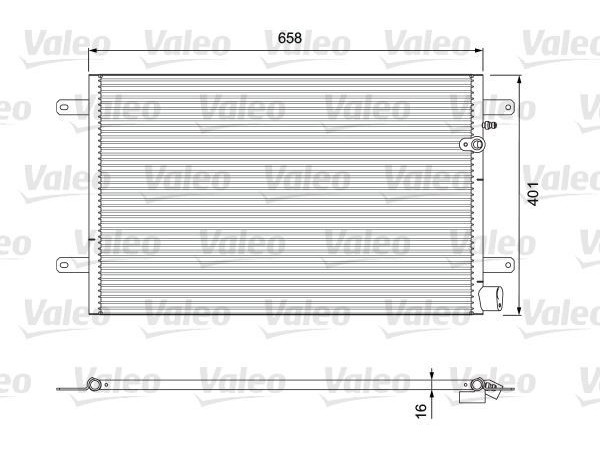 VALEO 814004 KLIMA RADYATÖRÜ A6 05-