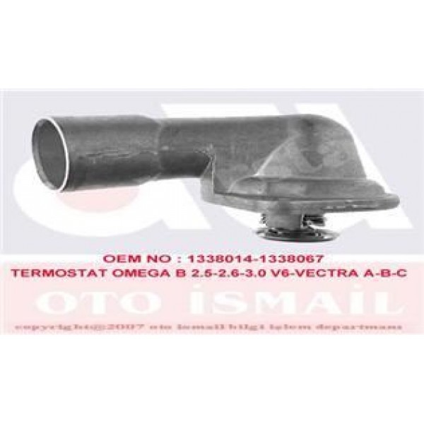 VERNET 624992 TERMOSTAT VECTRA OMEGA 2.5 3.0 CDTI 3.0 92C°