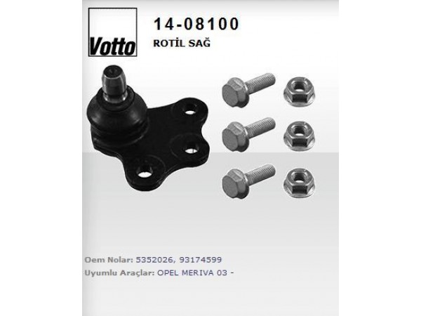 VOTTO 14-8100 ROTIL SAG MERIVA 03-