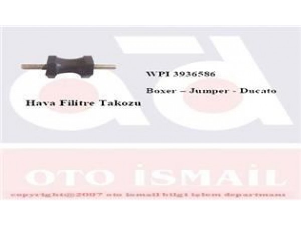 WPI 3936586 HAVA FILTRE TAKOZU DUCATO BOXER JUMPER