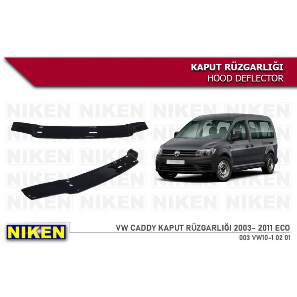  VW CADDY 2003- 2011 KAPUT RÜZGARLIĞI ECO