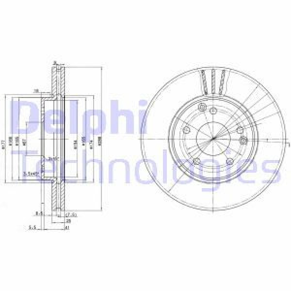 DELPHI BG3240C DISK ON 01-