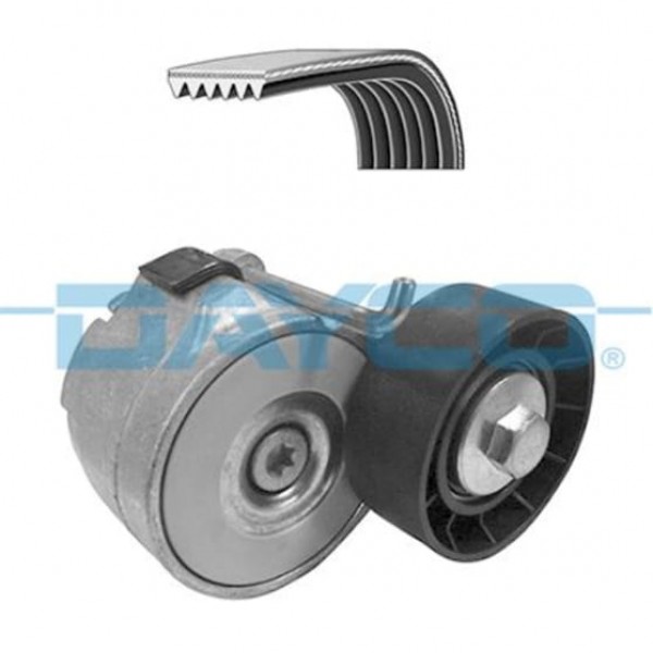 DAYCO KPV110 ALTERNATÖR + VAKUM + KLİMA KAYIŞ RULMAN KİTİ DOBLO ALBEA IDEA PUNTO PANDA 1.3 16V JTD APV1078 + 6PK1310E
