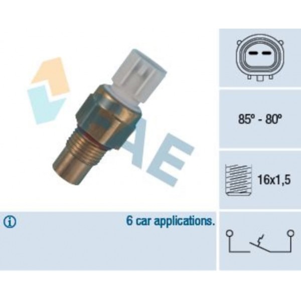 FAE 36485 HARARET MÜSÜRÜ ACCENT 1.5 12V 1.5 16V 1.3 94-